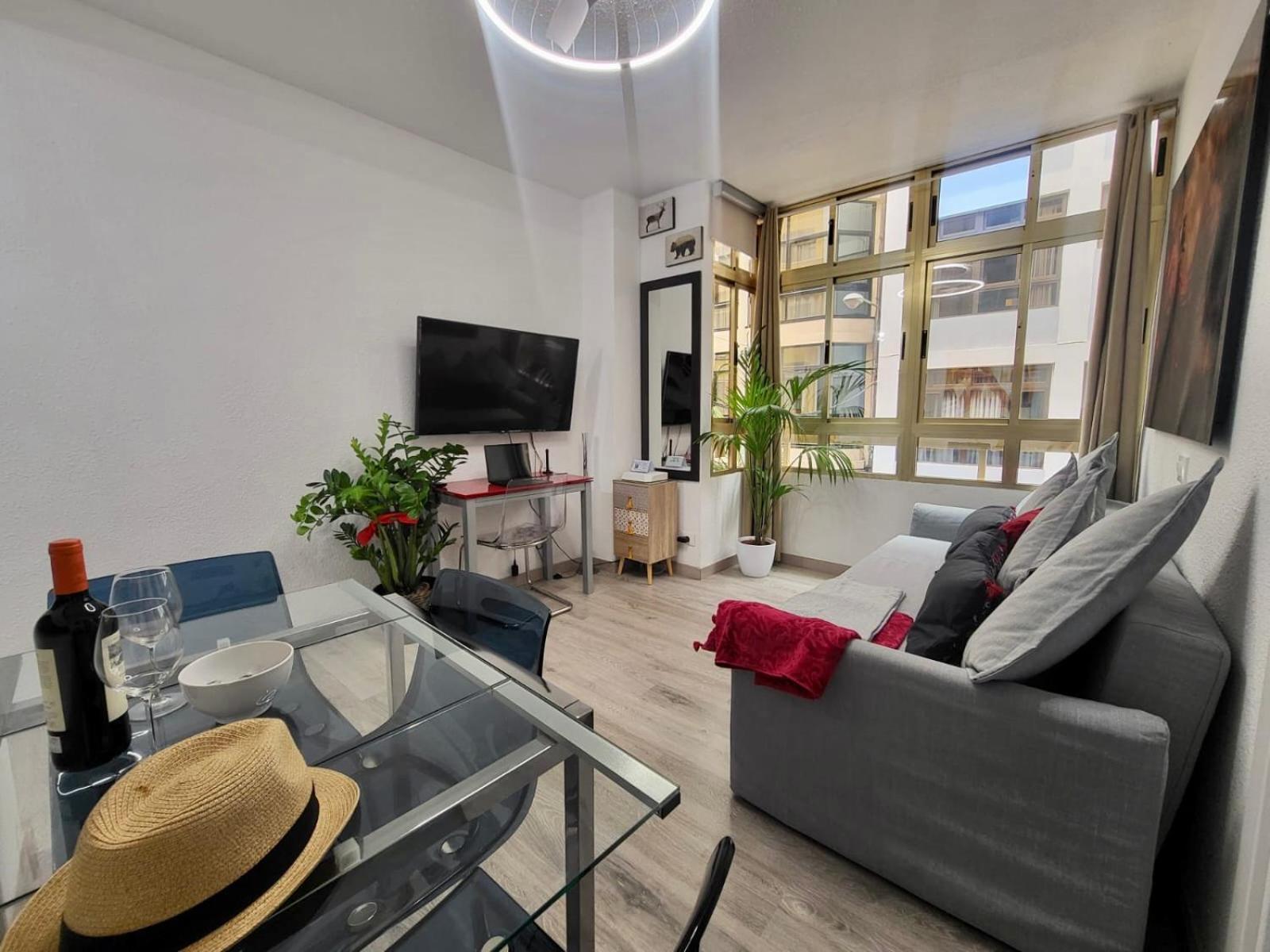2 Bedrooms Flat 50 Mts Away From Las Canteras Beach Las Palmas de Gran Canaria Bagian luar foto